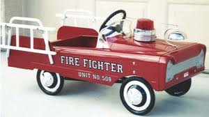 amf fire truck pedal car 508
